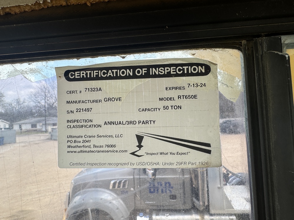 2000 GROVE RT650E - Image 50