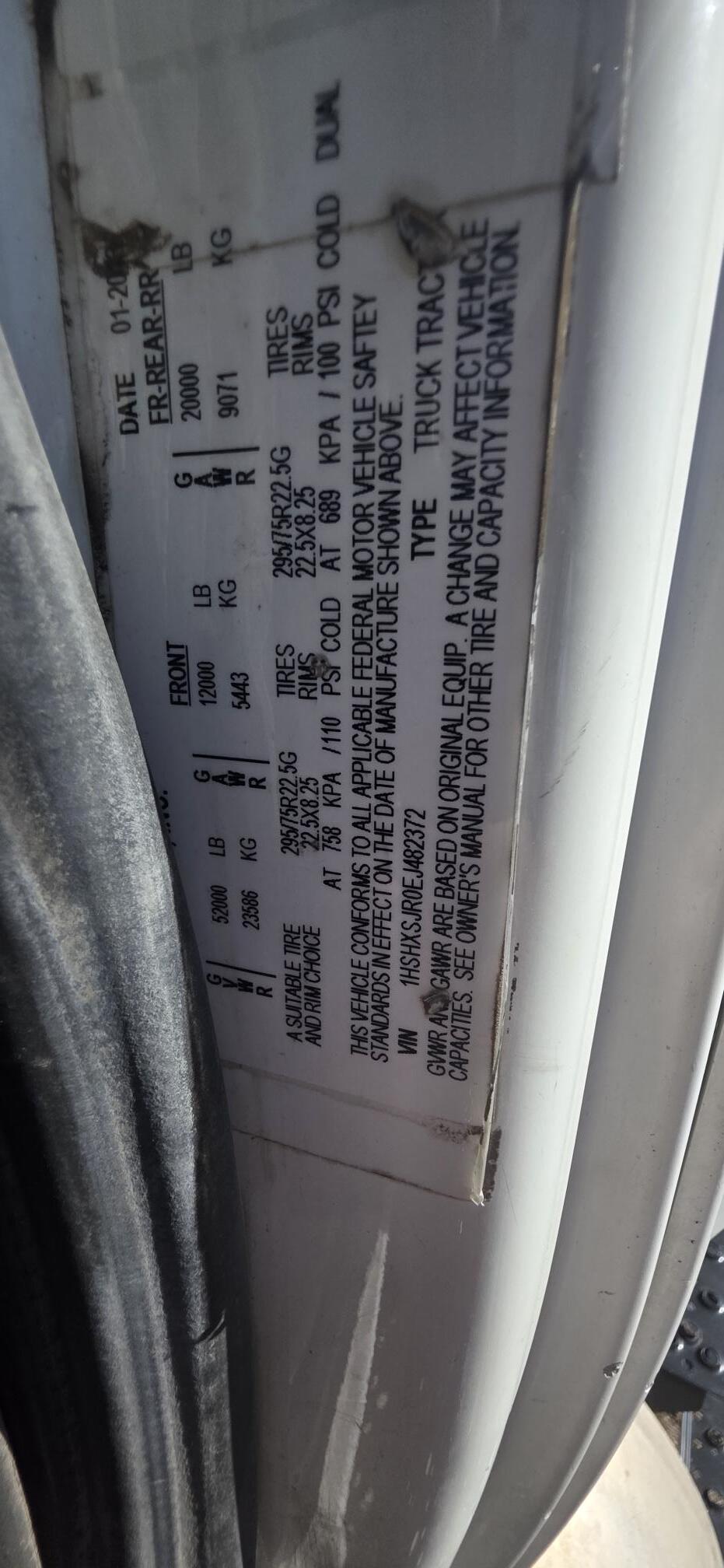 2014 INTERNATIONAL 8600 SBA 6x4 - view 14 of 65