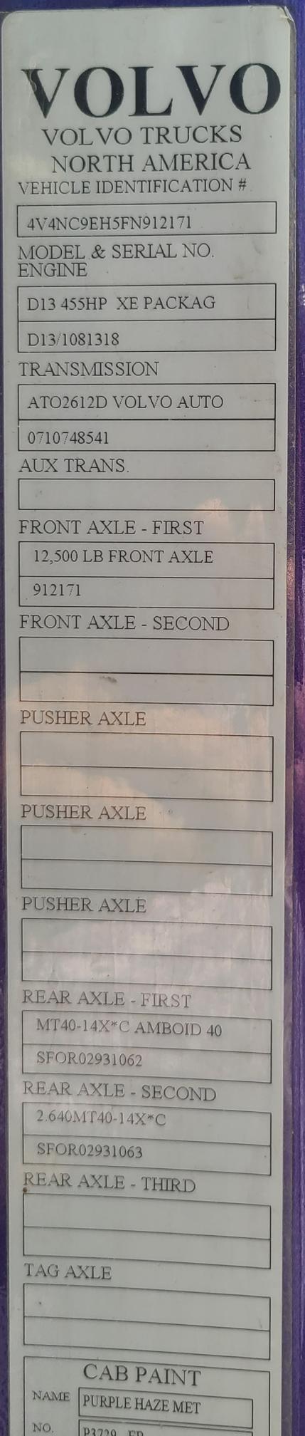 2015 VOLVO VNL64T780 - Image 77