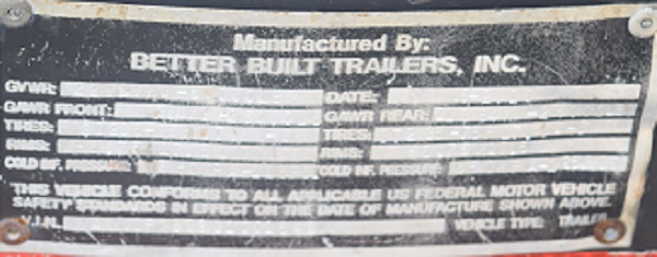 2016 BETTER BUILT TRAILER 40 FT Asphalt Equipment - Image 8