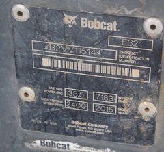 2015 BOBCAT E32 - Image 22