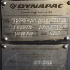 2016 DYNAPAC FC16000 - Image 3