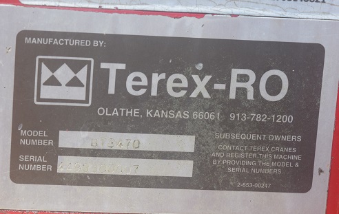 2000 TEREX BT 3470 - view 13 of 18