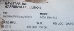 2014 INTERNATIONAL TRANSTAR 8600 - Image 14