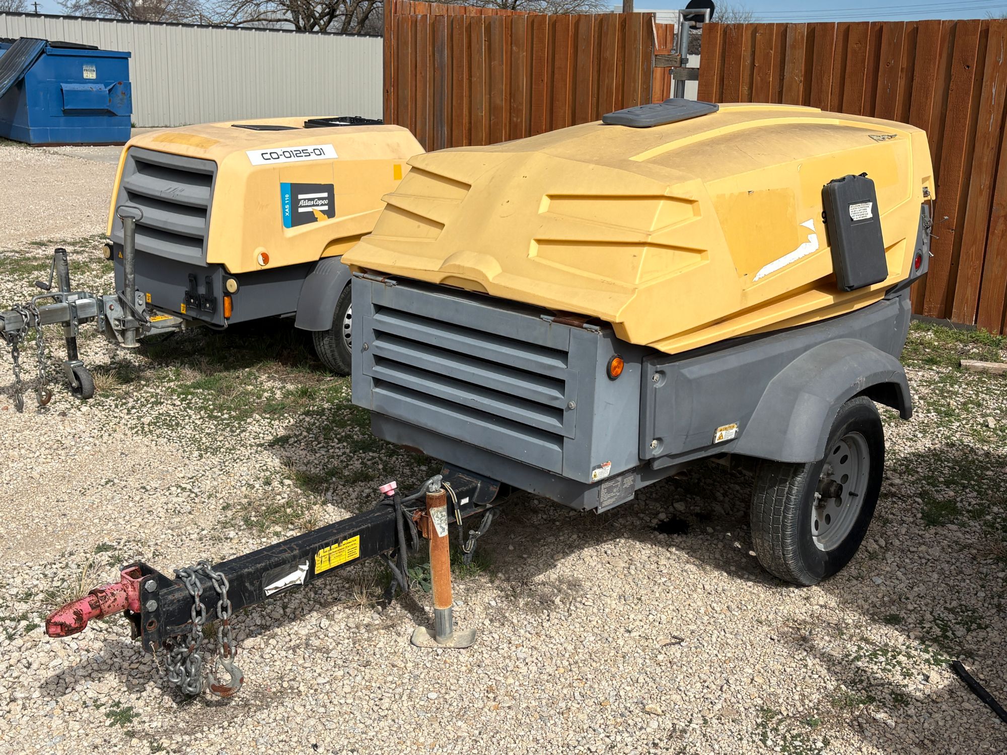 2018 ATLAS COPCO XAS 185 KD7 - view 1 of 25