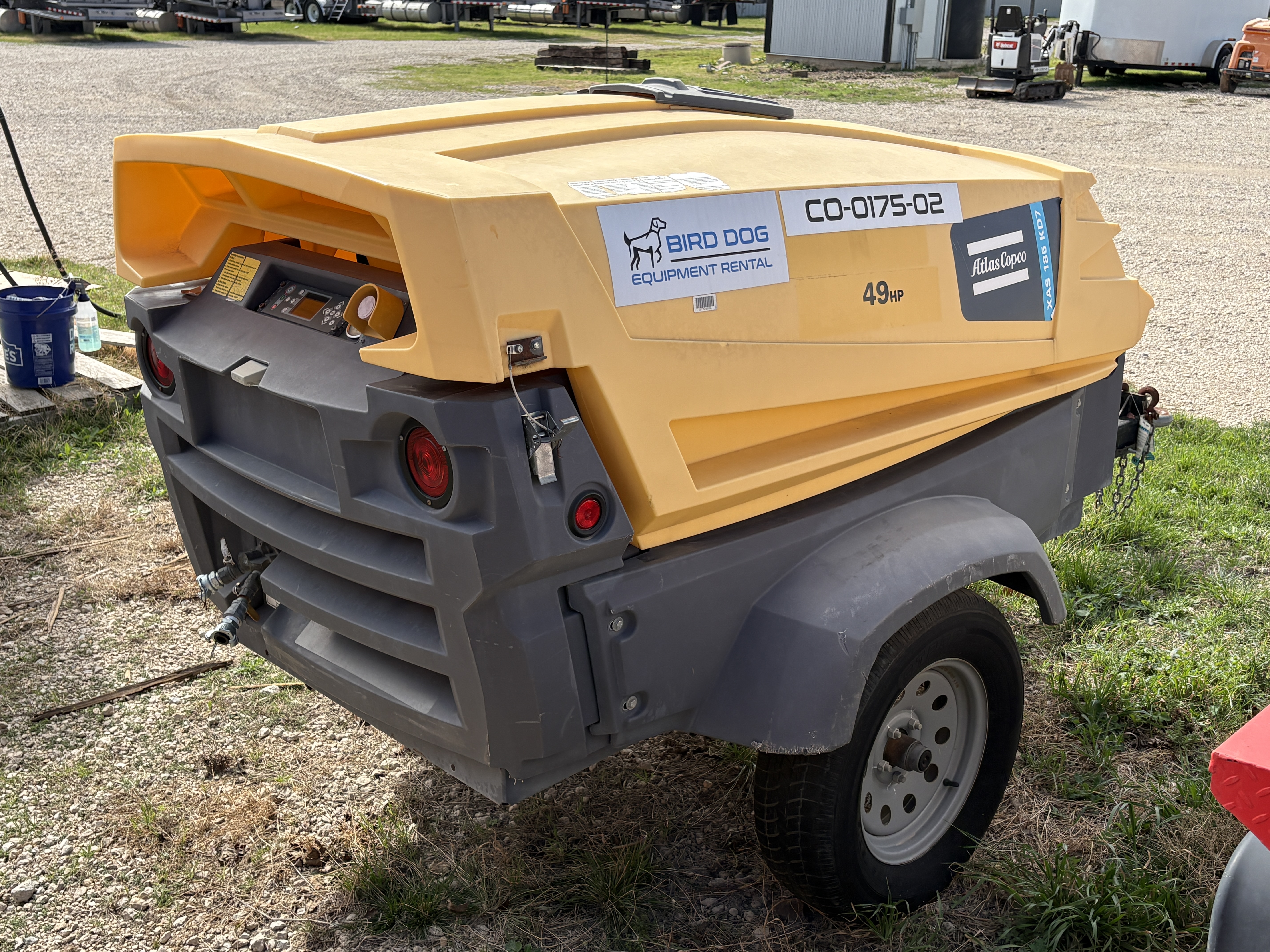2018 ATLAS COPCO XAS 185 KD7 T4 - view 3 of 28