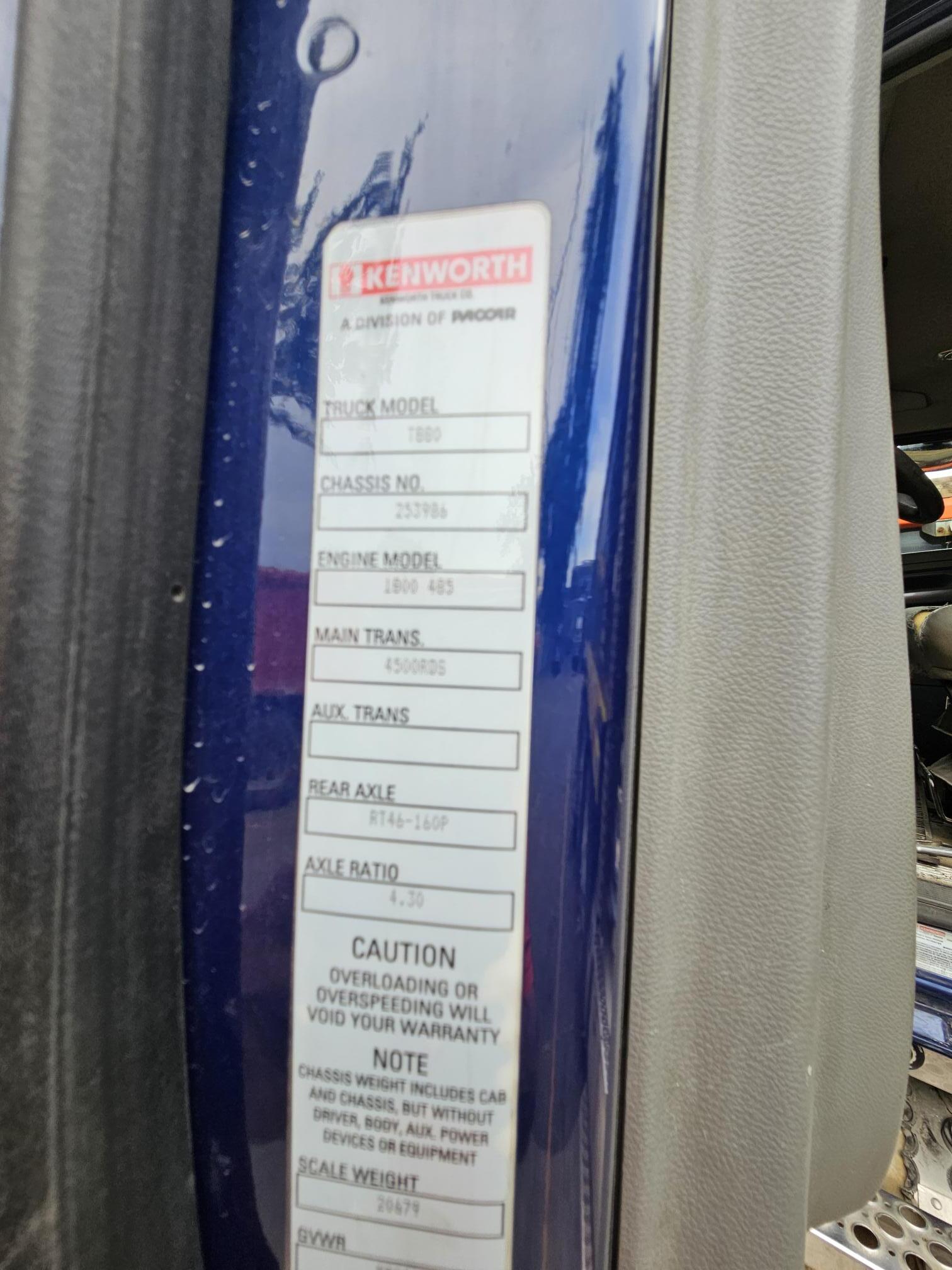 2019 KENWORTH T880 - Image 16