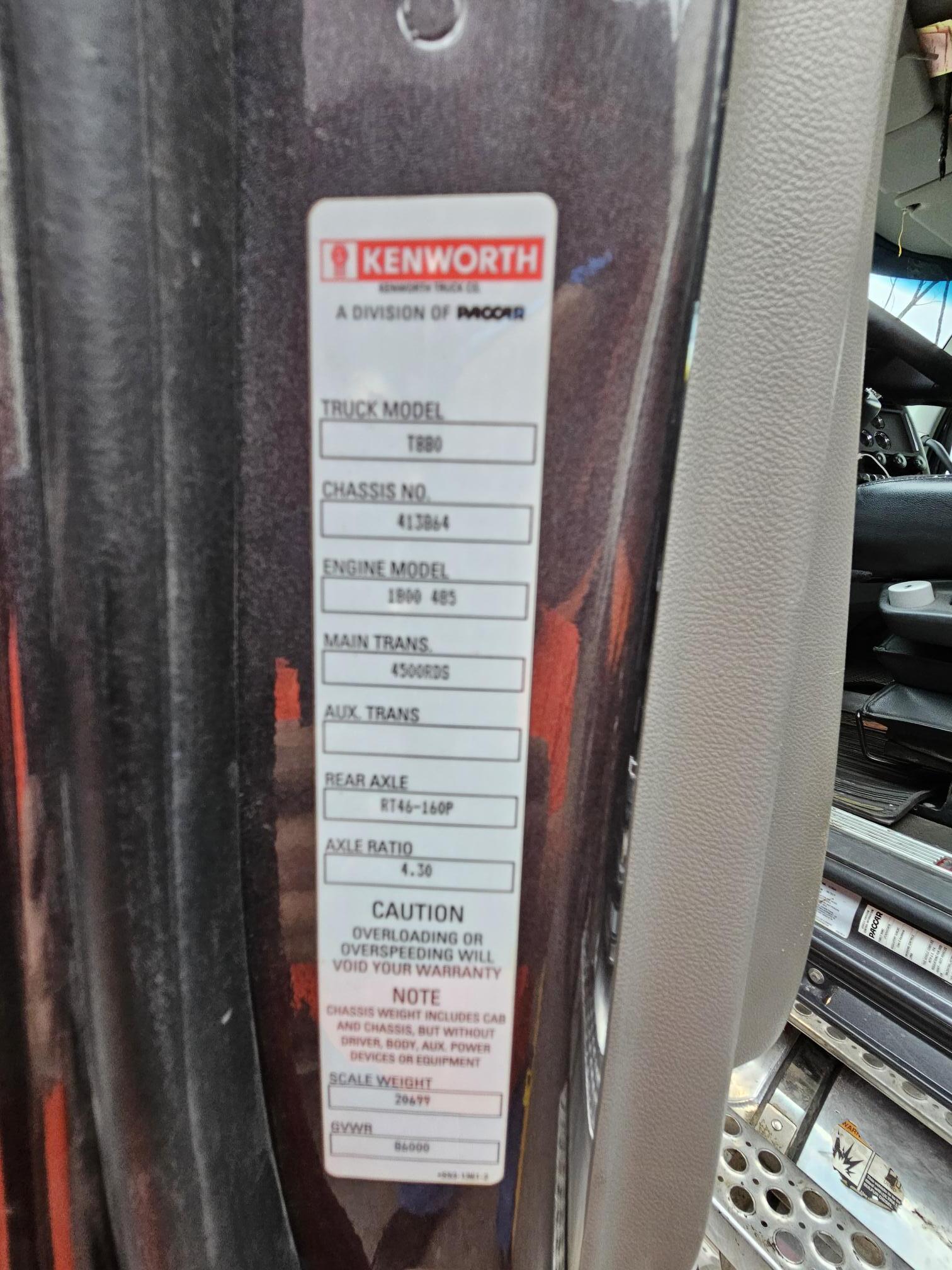 2020 KENWORTH T880 - view 16 of 23