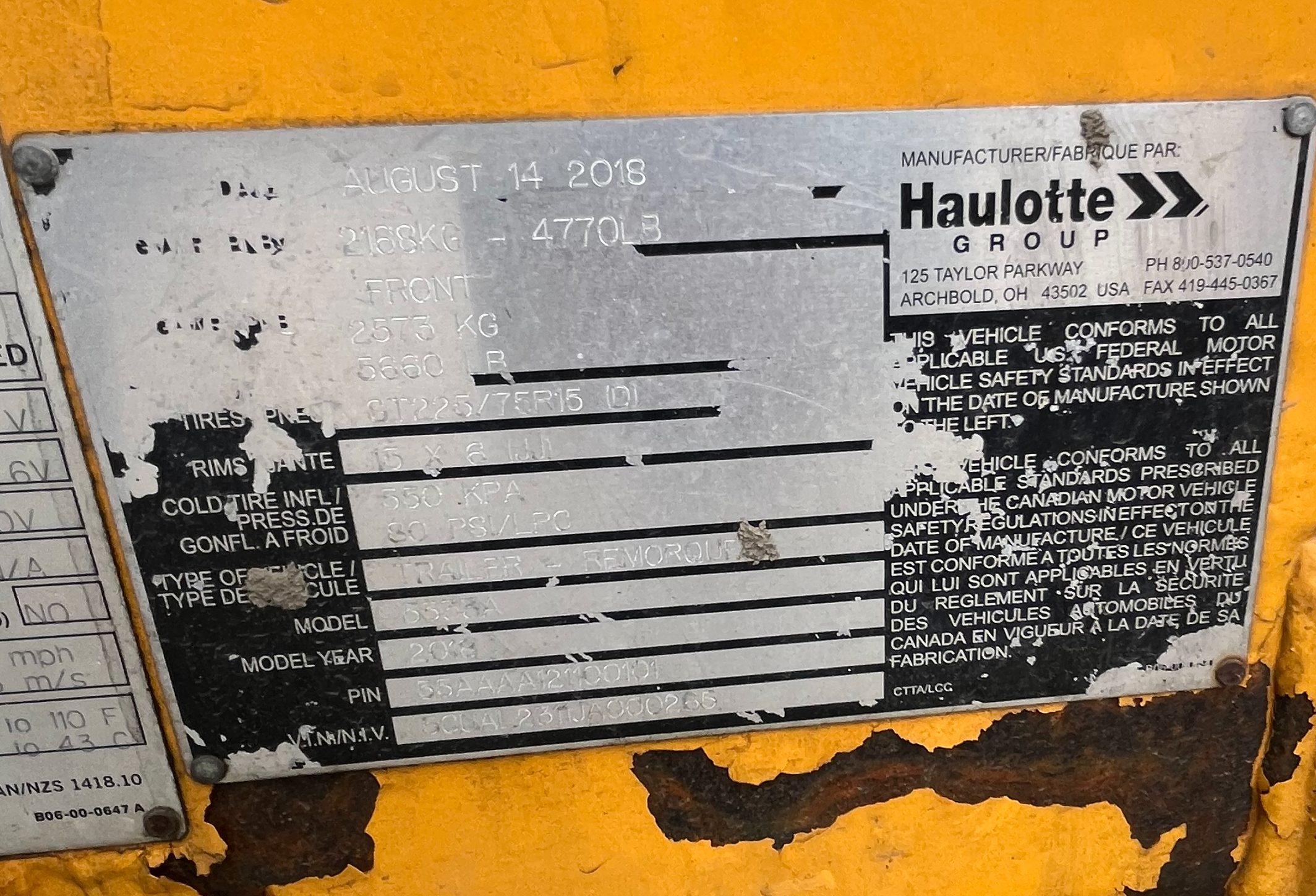 2018 HAULOTTE 5533A - Image 11