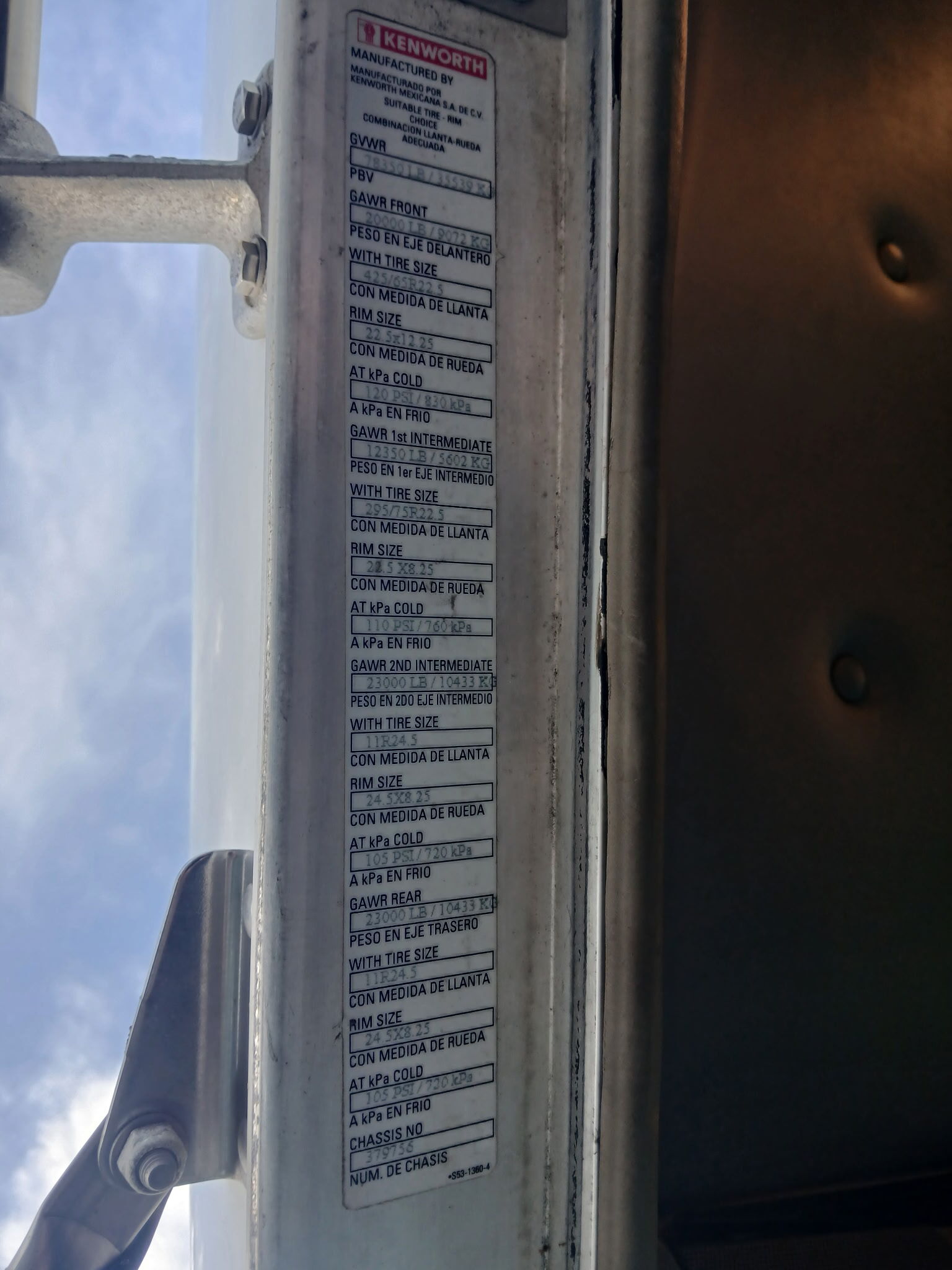 2020 KENWORTH T800 - Image 20