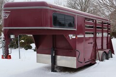 2019 VALLEY EQ 2910 21' 2 Horse Slant Load Gooseneck - Image 4