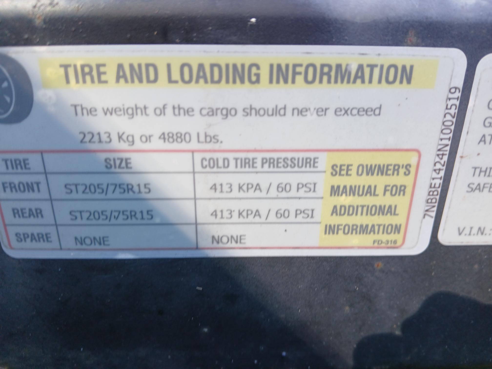 2022 FAST CARGO 14' x 78" - view 7 of 8