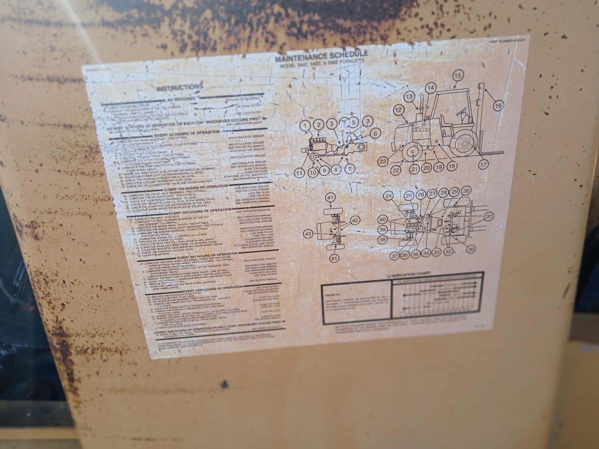 1992 CASE 586E - Image 5