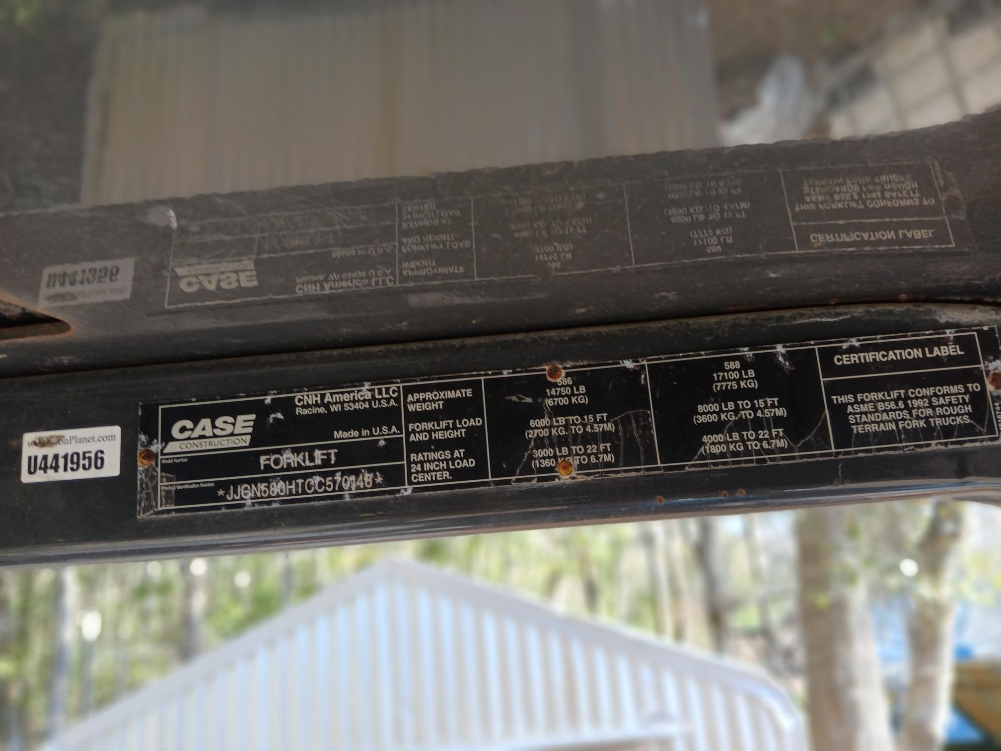 2005 CASE 586H - view 7 of 13