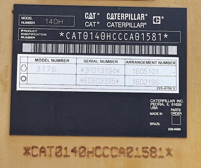 2005 CATERPILLAR 140H VHP - Image 17