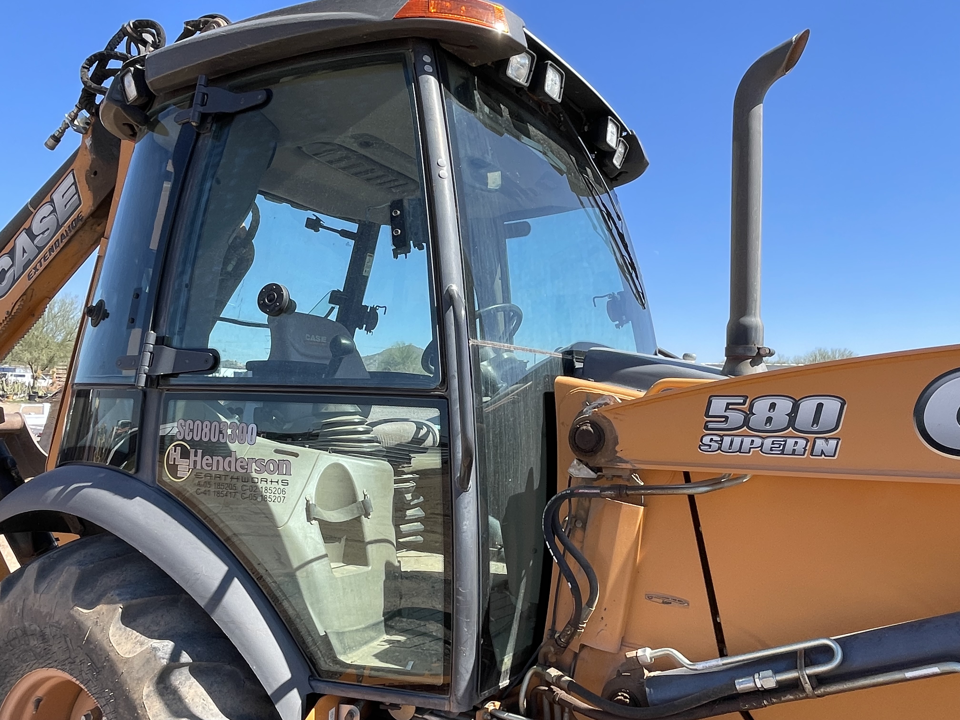 2014 CASE 580SN  4WD - Image 4