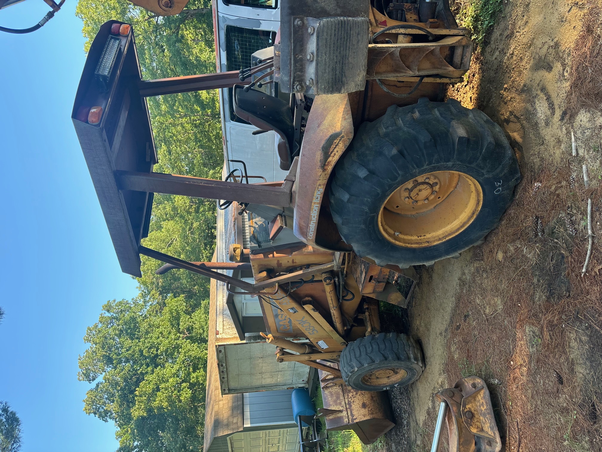 1988 CASE 580K - Image 4