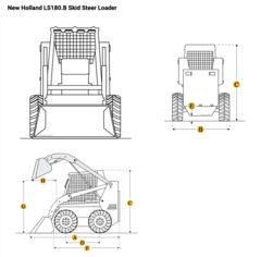 2004 NEW HOLLAND LS 180 - Image 20