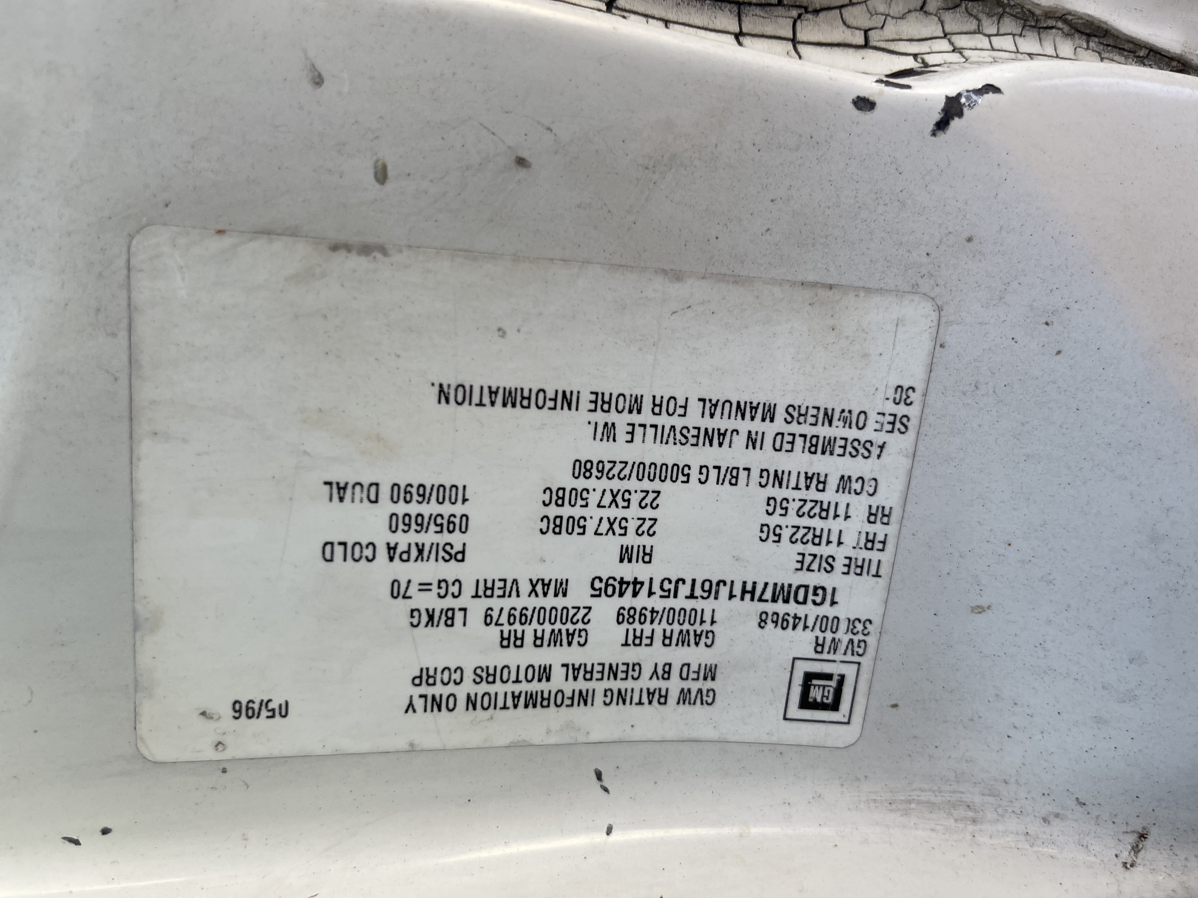 1996 GMC TOP KICK - Image 4