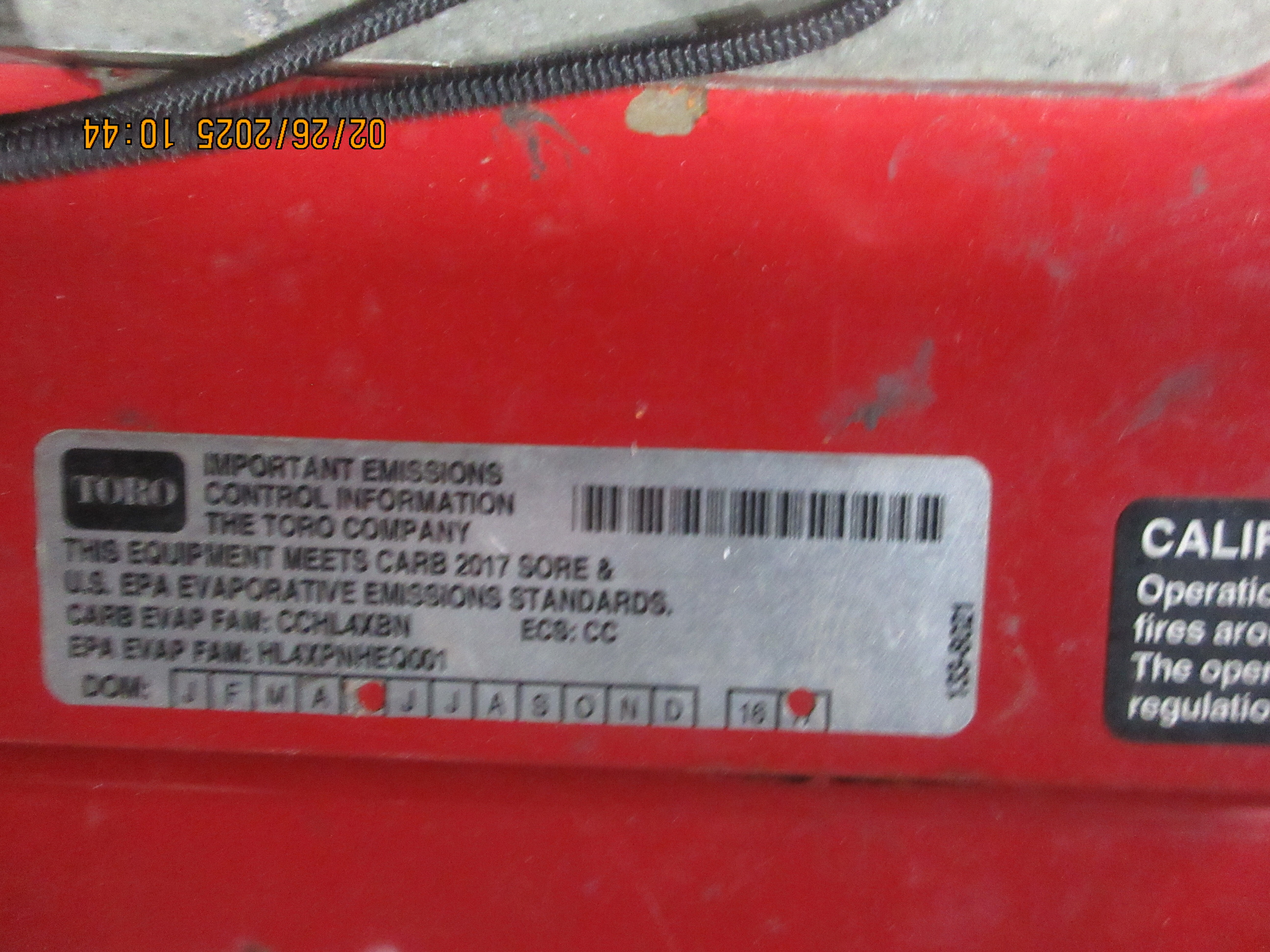 2017 TORO TM27 Stand-on Aerator - Image 9