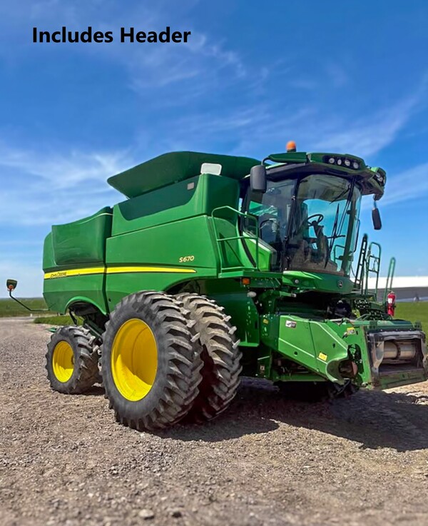 2012 JOHN DEERE S670