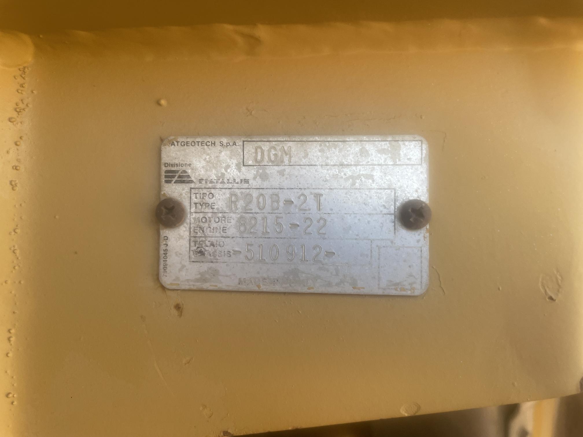 1989 FIATALLIS FR20B - Image 9