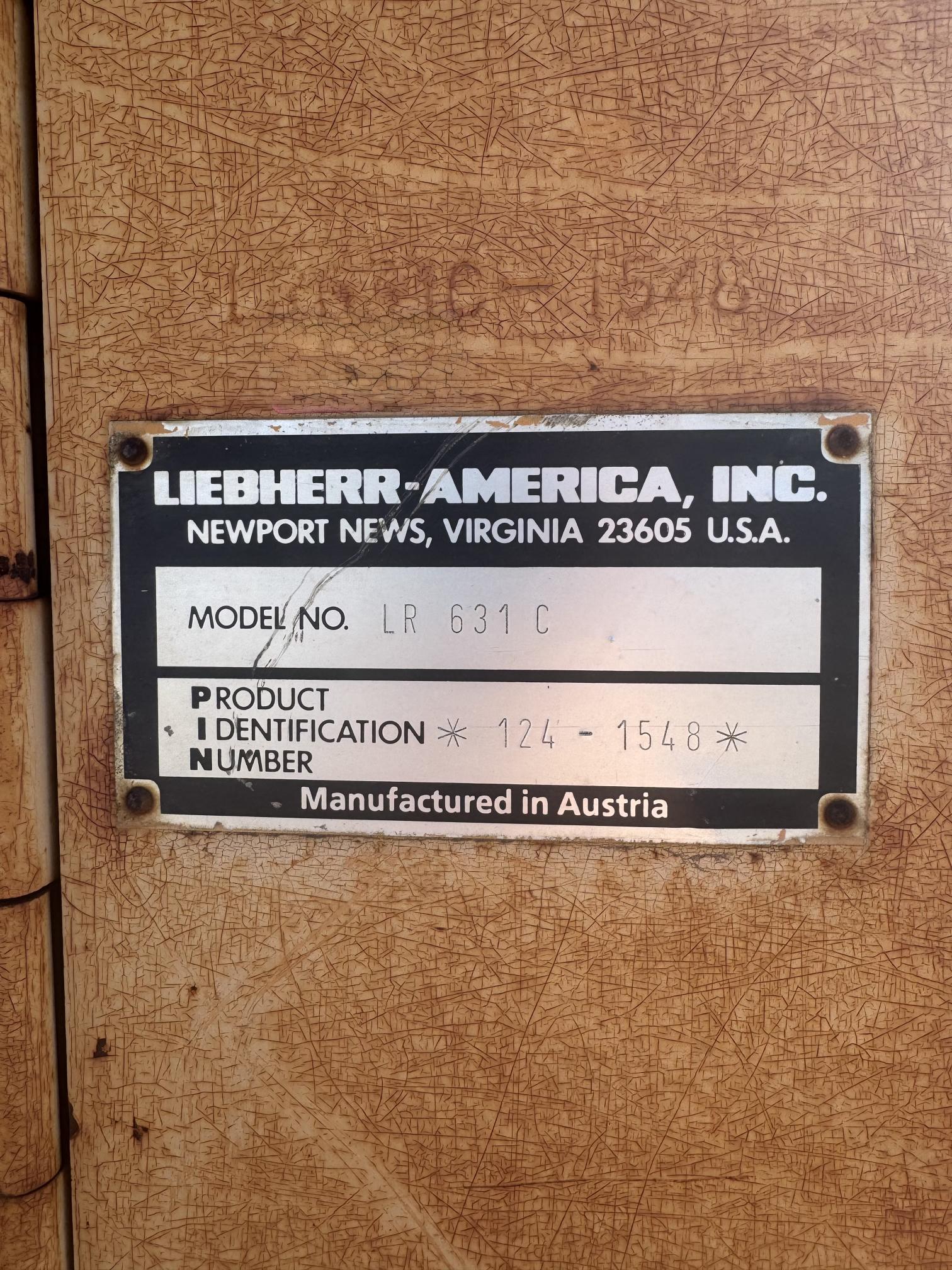 1998 LIEBHERR LR 631C - Image 8