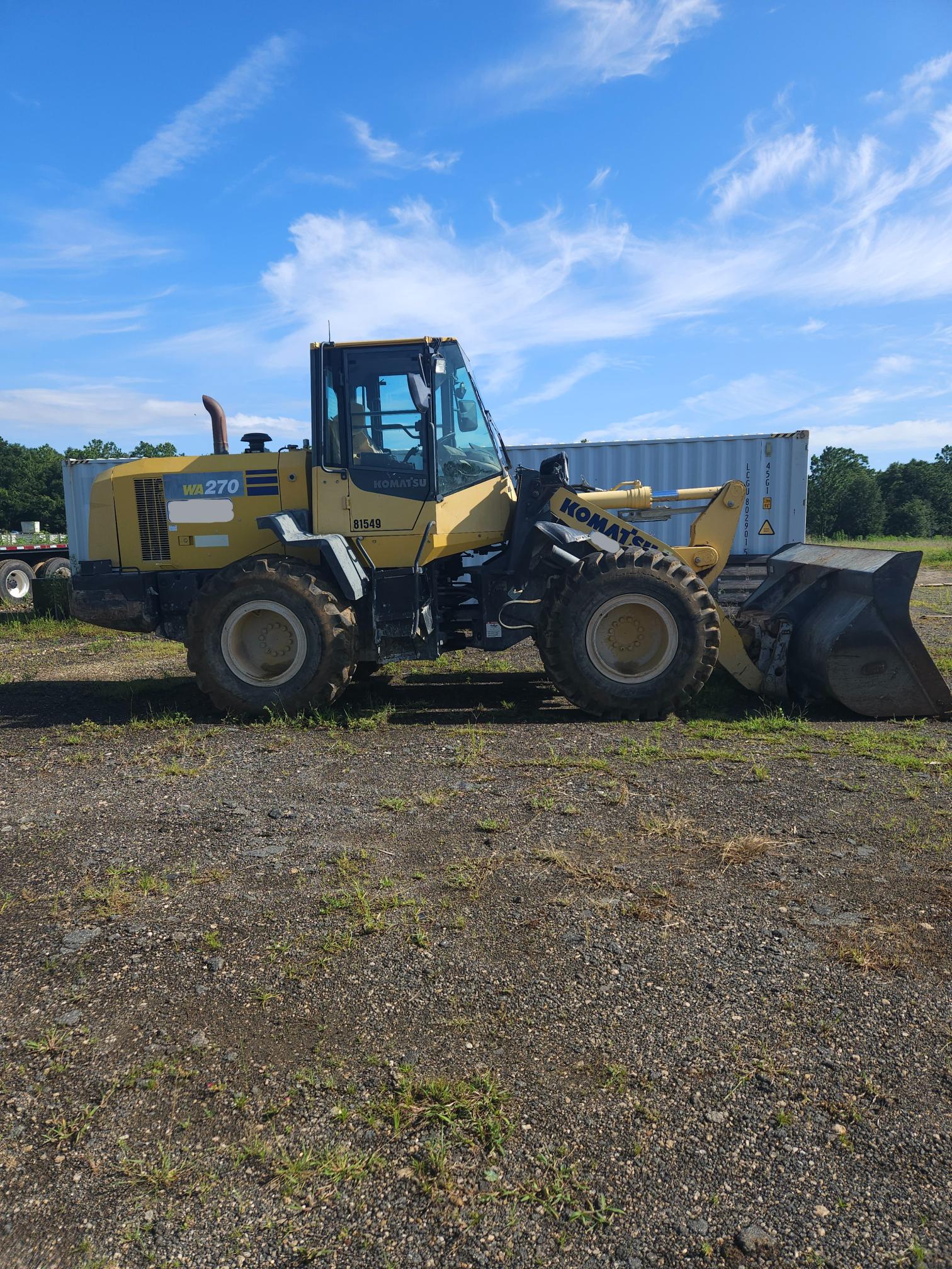 2016 KOMATSU WA270-7