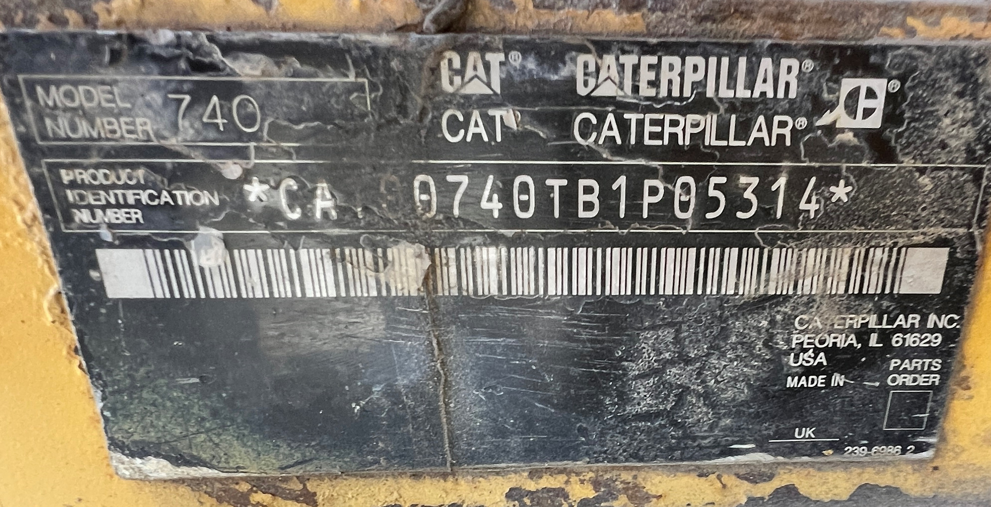 2012 CATERPILLAR 740 - Image 31
