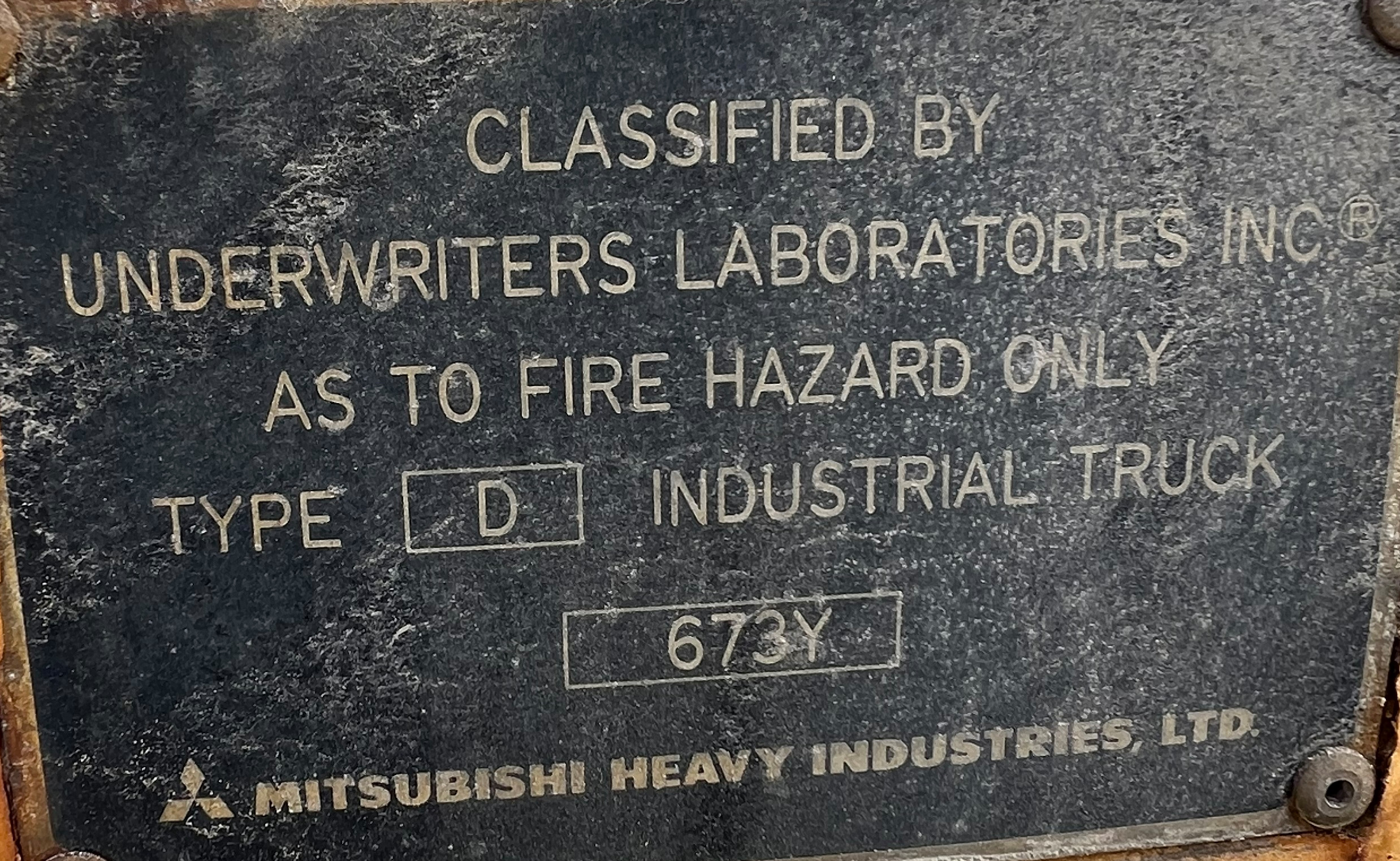 1986 MITSUBISHI FD50 D - view 18 of 34