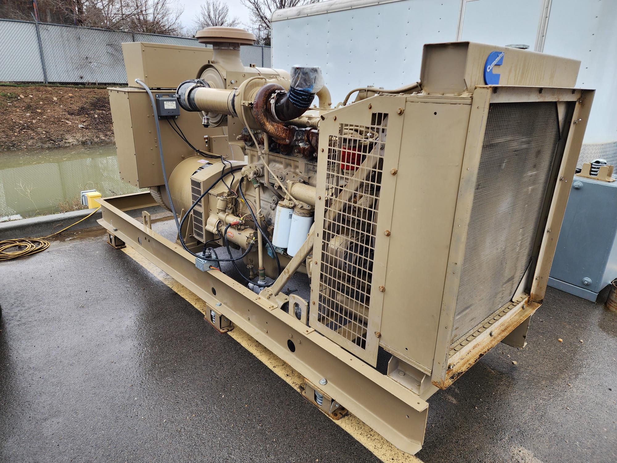 1989 CUMMINS NT 855GS4 Power Genset