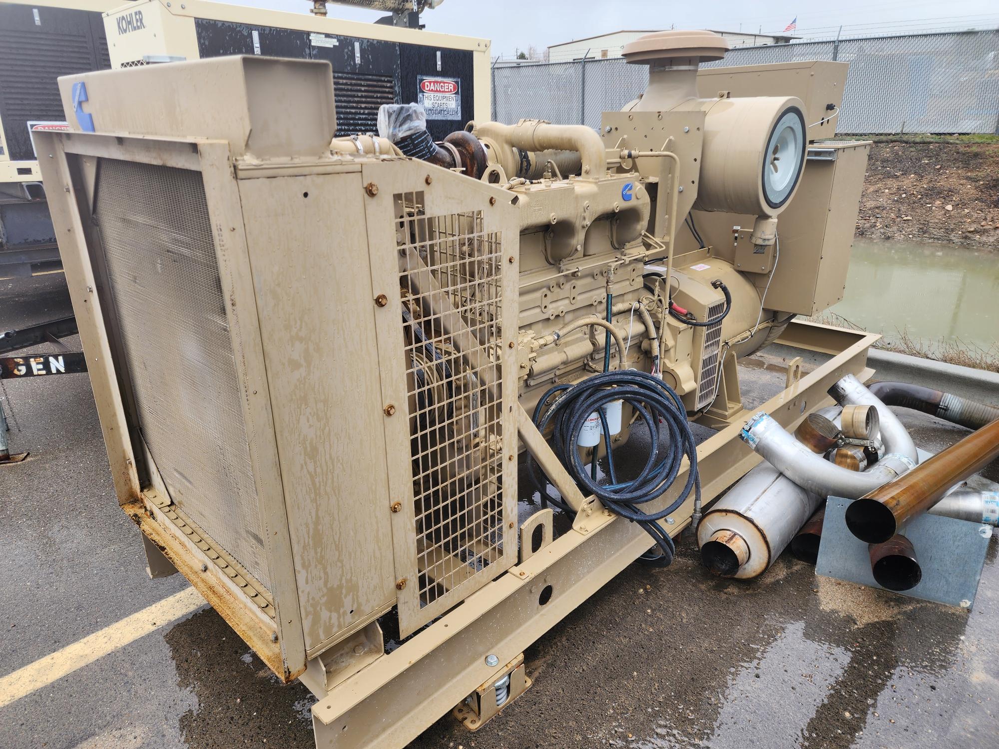 1989 CUMMINS NT 855GS4 Power Genset - Image 2