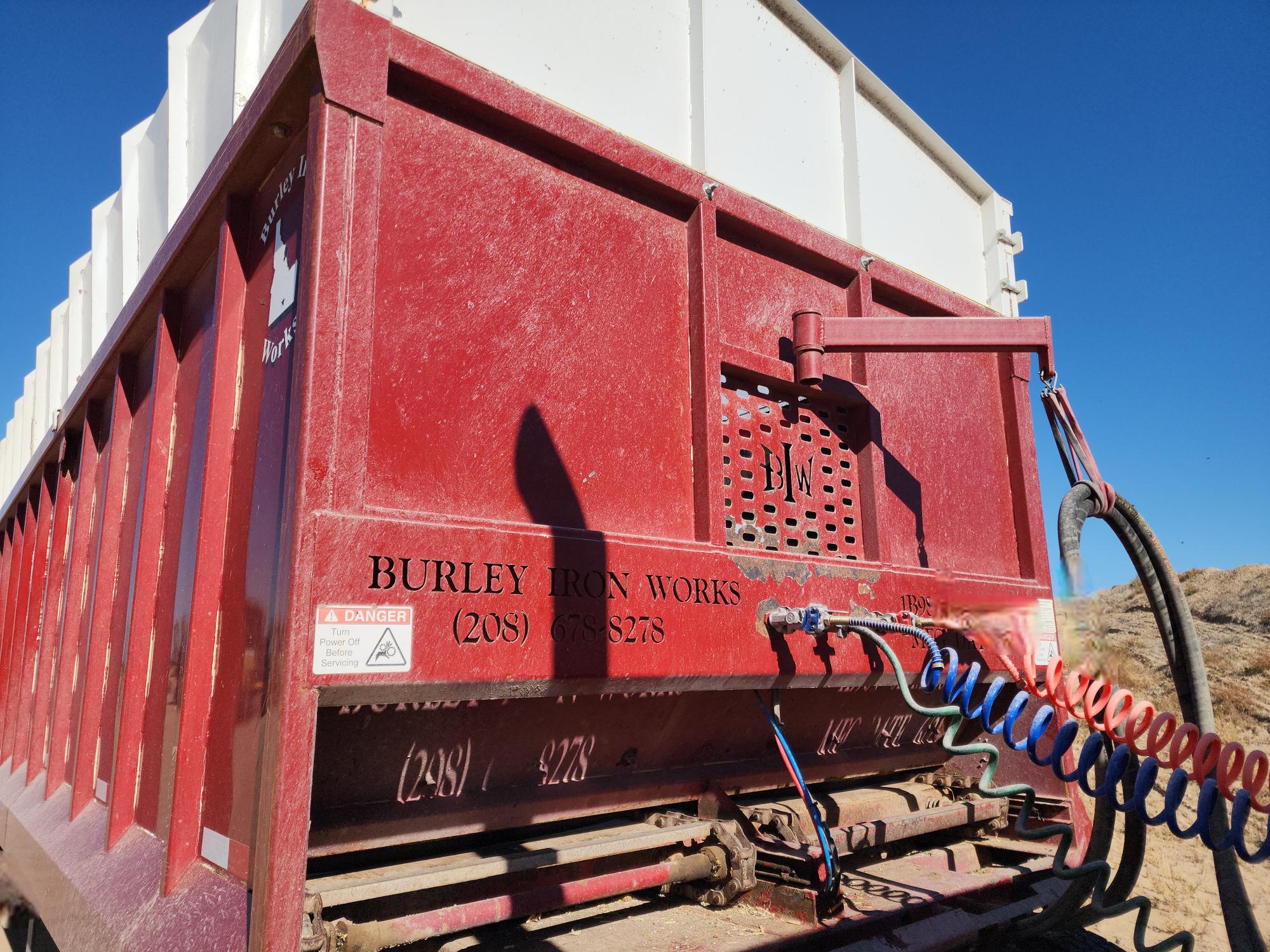 2021 BURLEY IRON WORKS 36' x 96"  Live Bottom Trailer - view 13 of 19