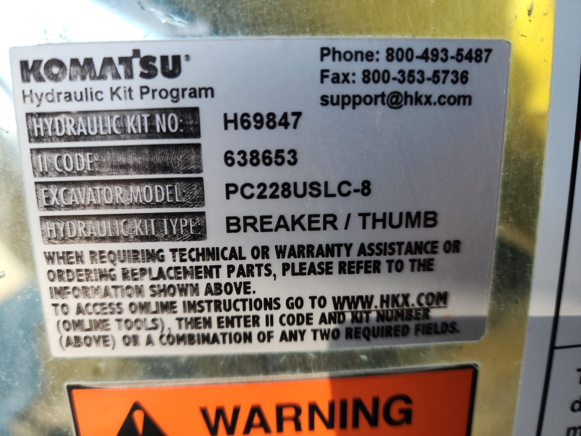2011 KOMATSU PC228USLC-8 - view 18 of 46