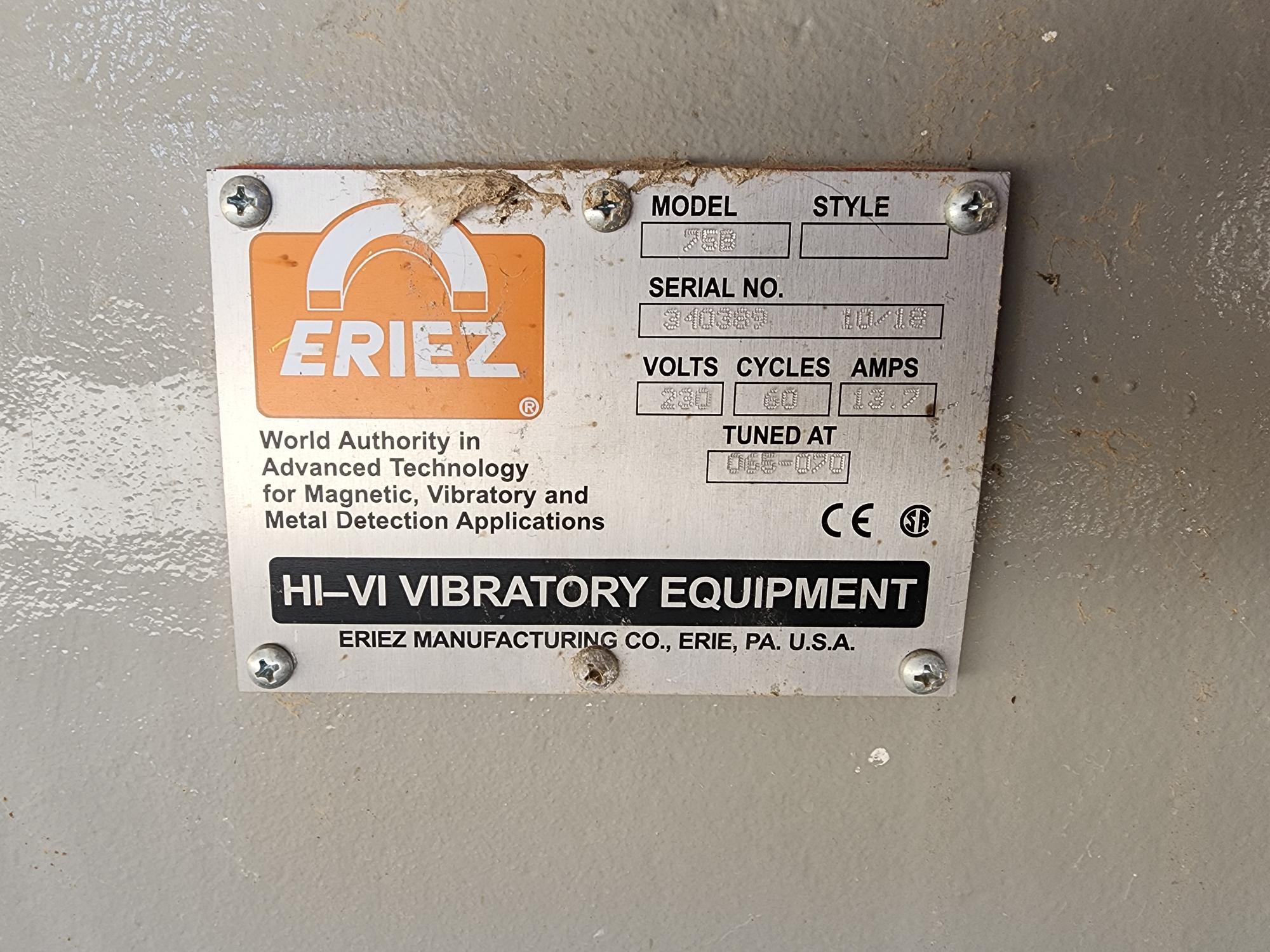 2018 ERIEZ 75B Vibratory Feeder - view 4 of 6