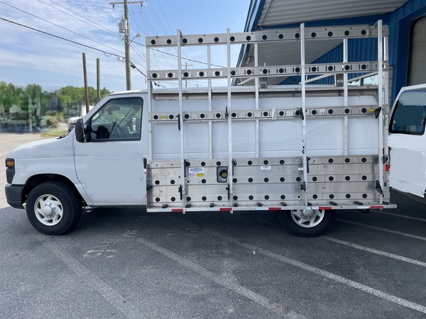 2014 FORD E250 Glass Hauler Cargo Van