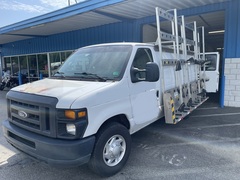 2014 FORD E250 Glass Hauler Cargo Van - Image 3