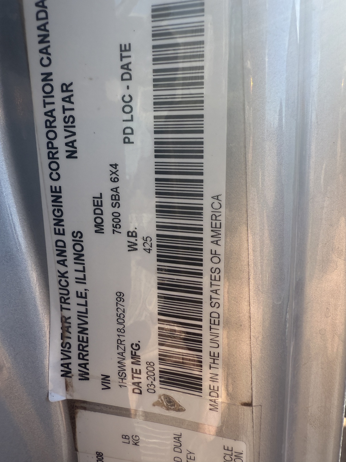 2008 INTERNATIONAL 7400 - Image 19