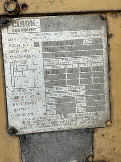 1998 CLARK C500-Y160 DGM - Image 27