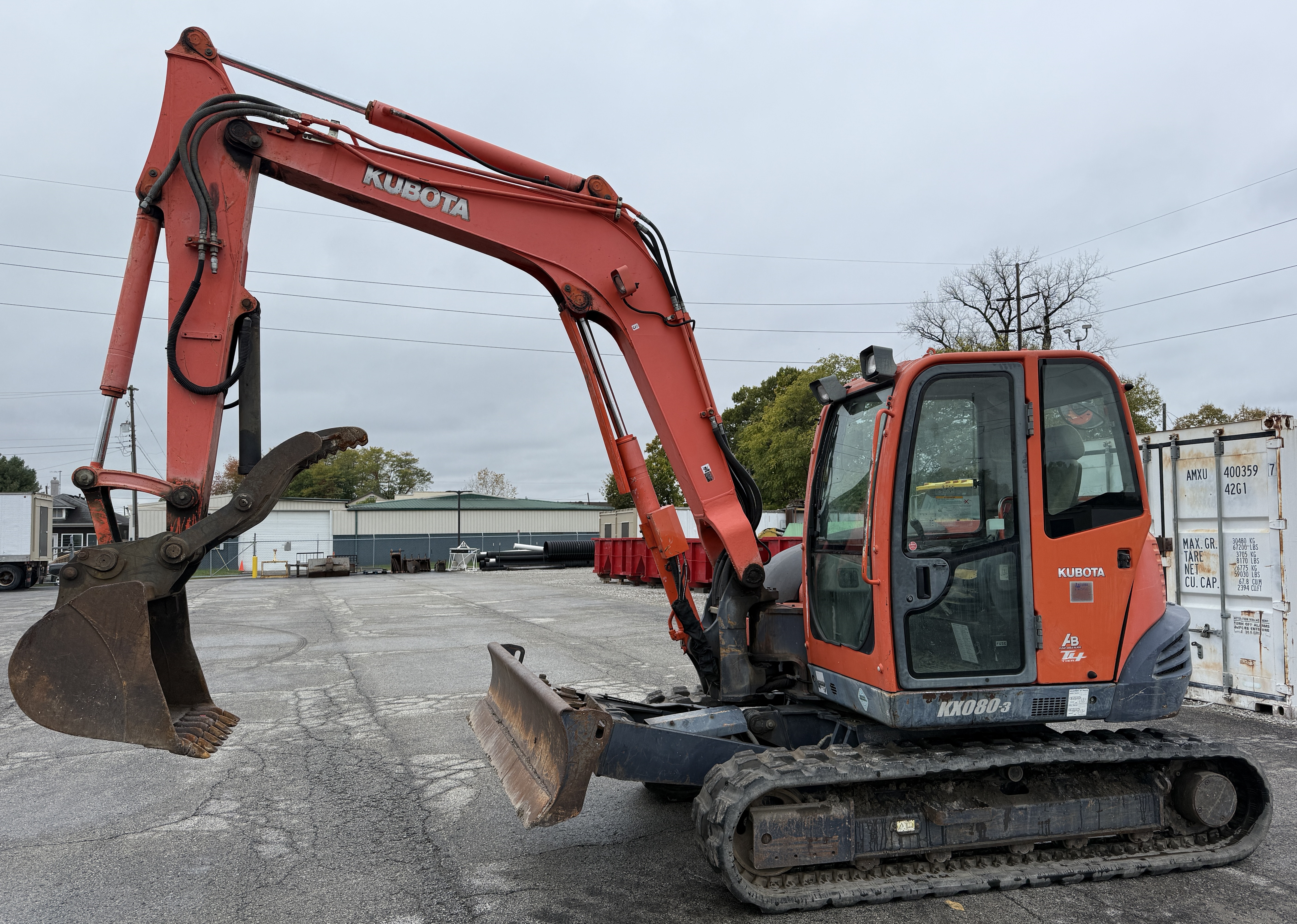 2008 KUBOTA KX080-3 - view 2 of 53