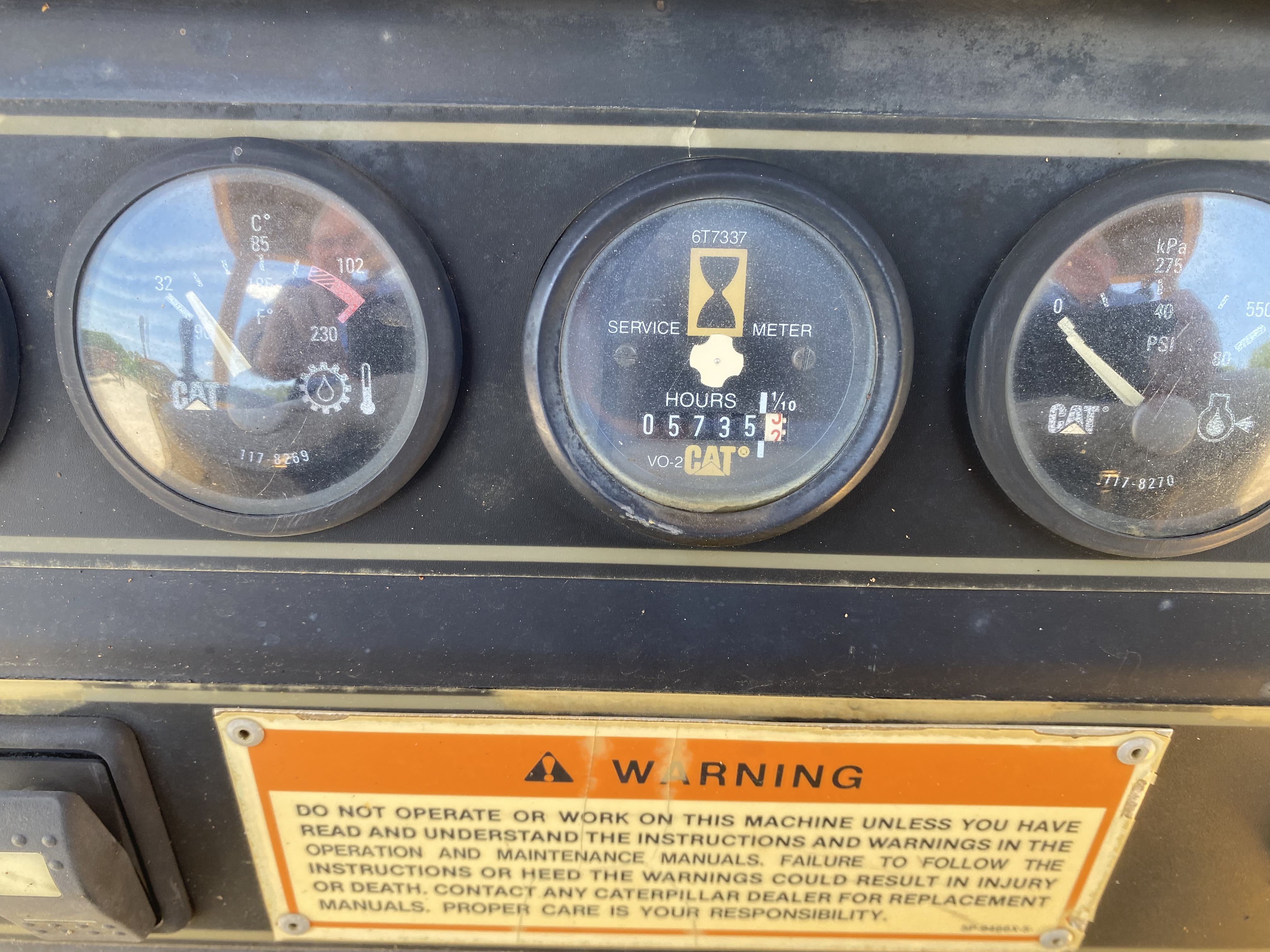 2000 CATERPILLAR D4C LGP III Hystat - view 8 of 9