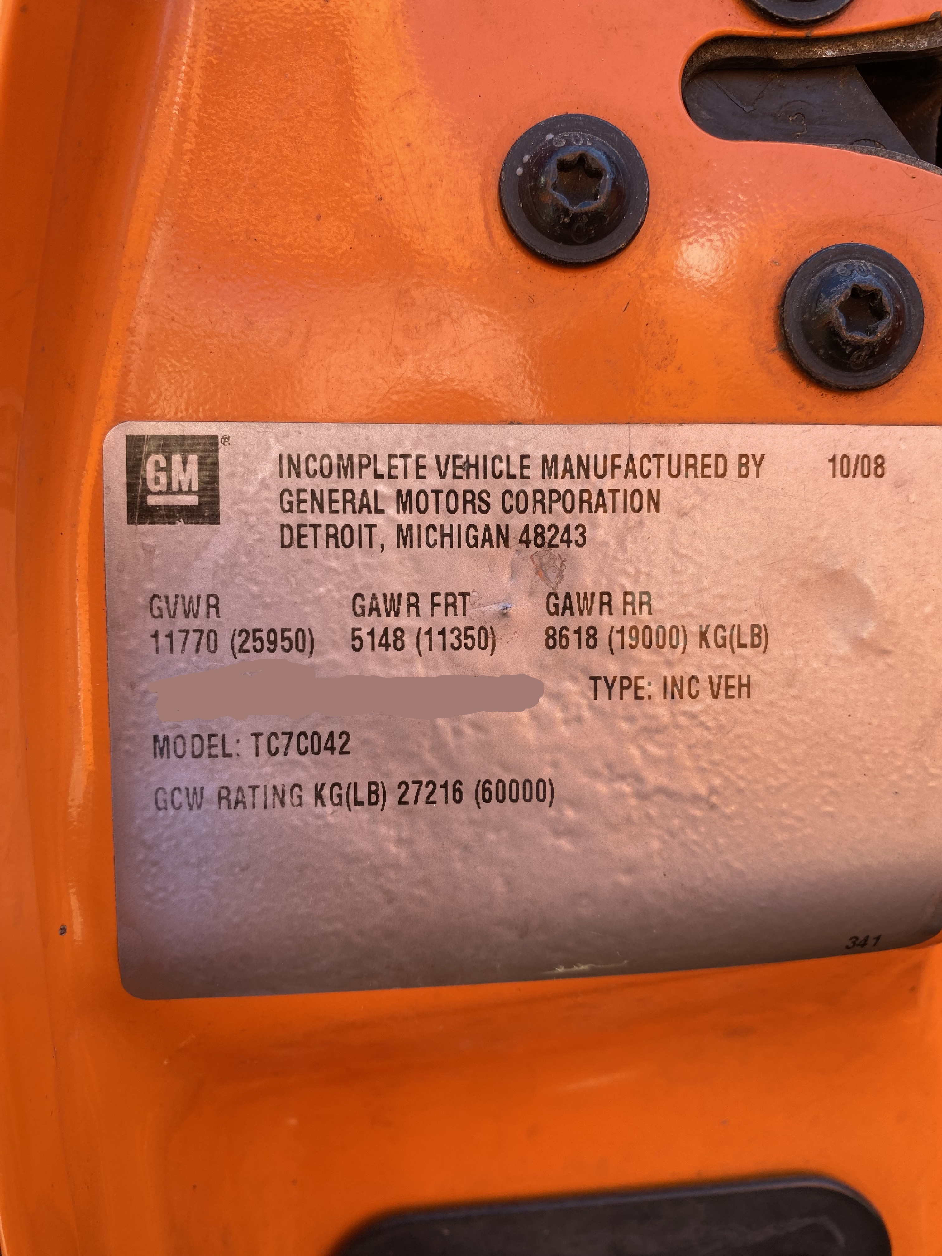 2009 GMC C7500 - view 17 of 17