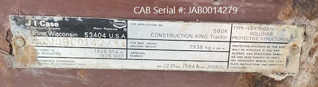 1991 CASE 580K - view 16 of 16