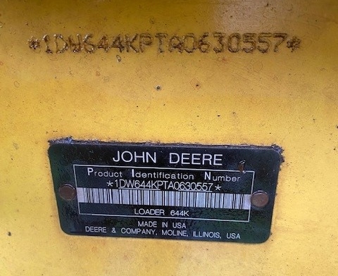 2010 DEERE 644K - view 6 of 16