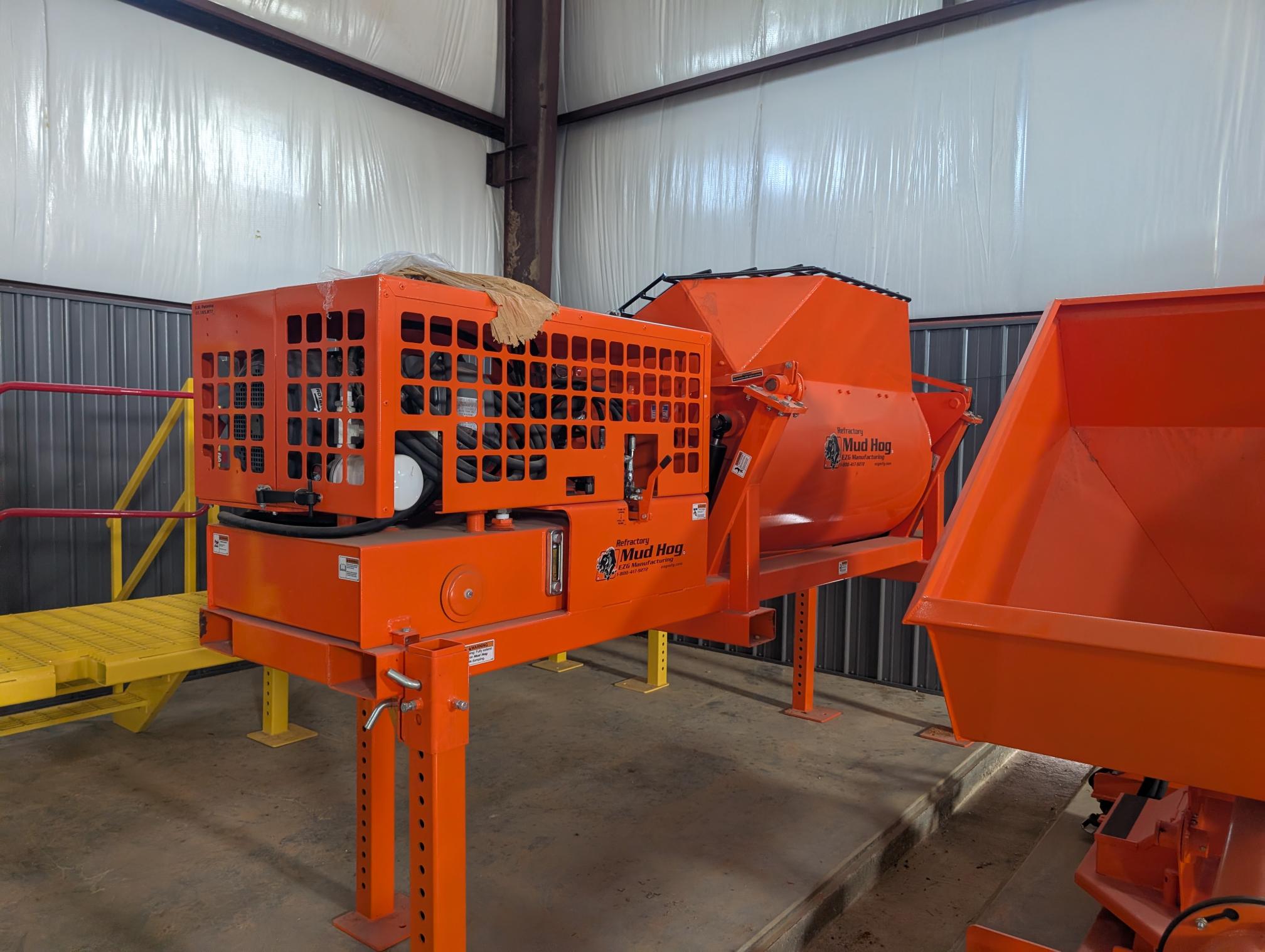 2024 EZG MANUFACTURING Mud Hog Refractory Mixer System
