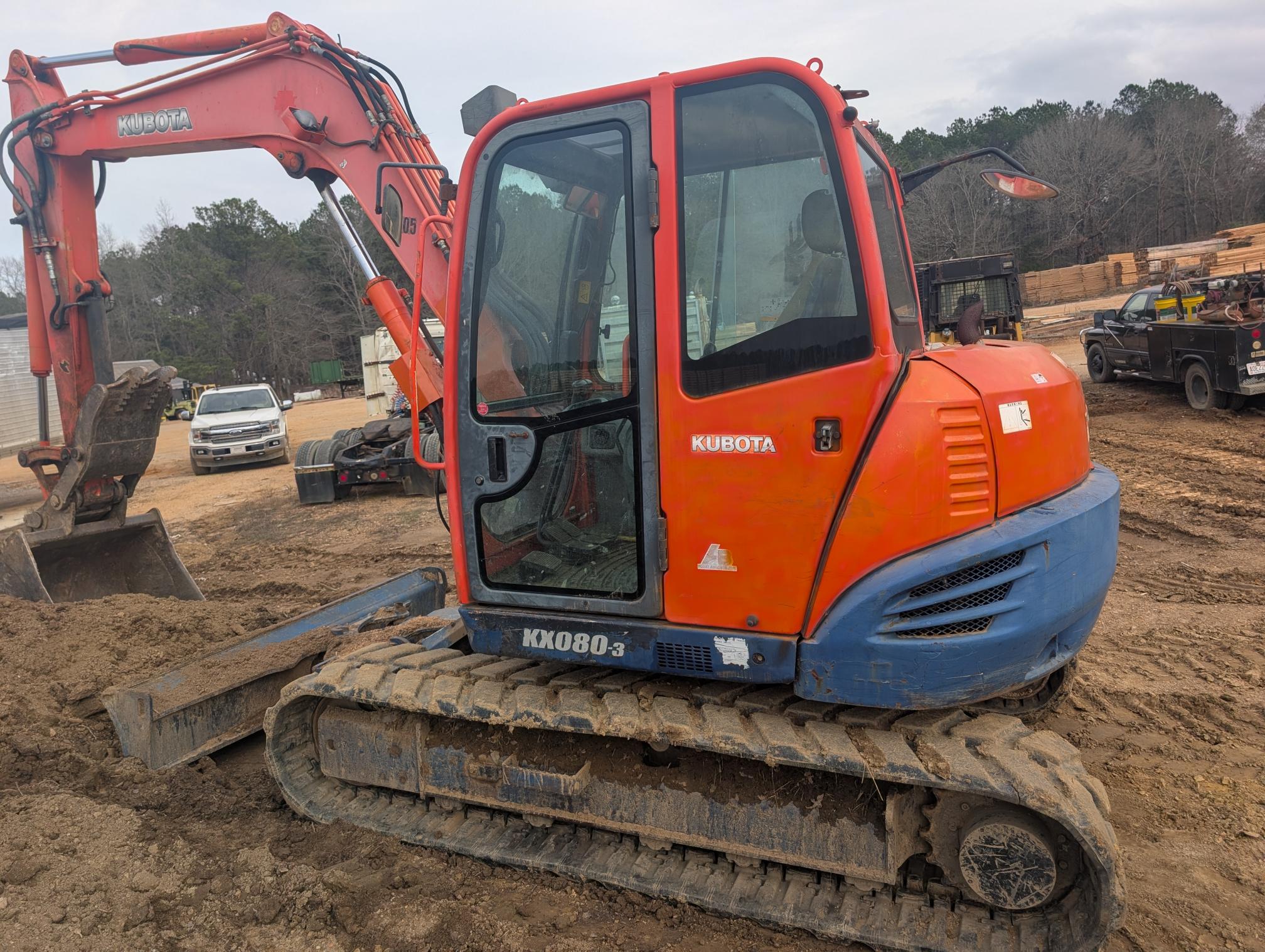 2014 KUBOTA KX080-3 - view 3 of 31