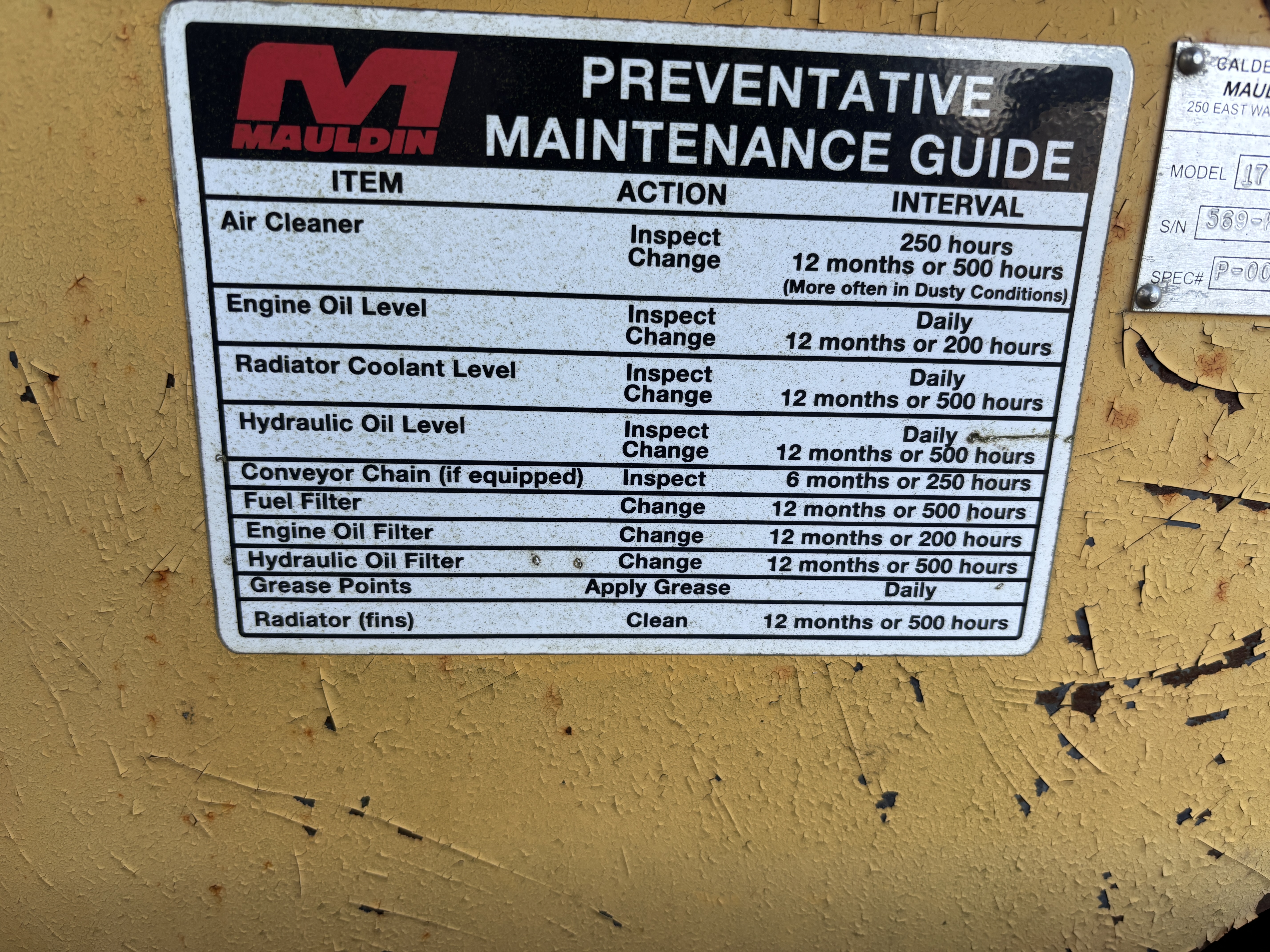 2008 MAULDIN 1750-C - view 12 of 18