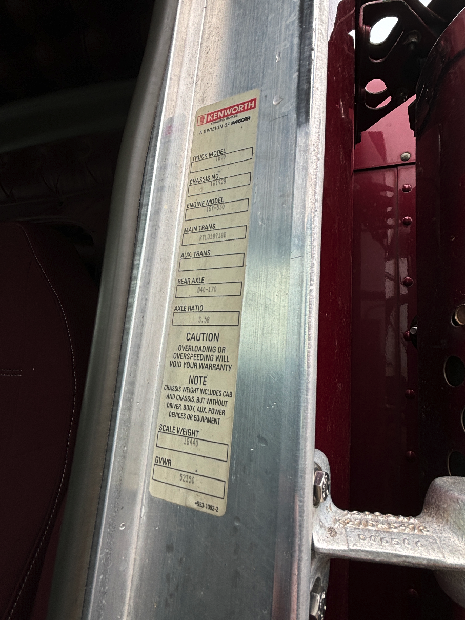 2007 KENWORTH T800 - Image 14