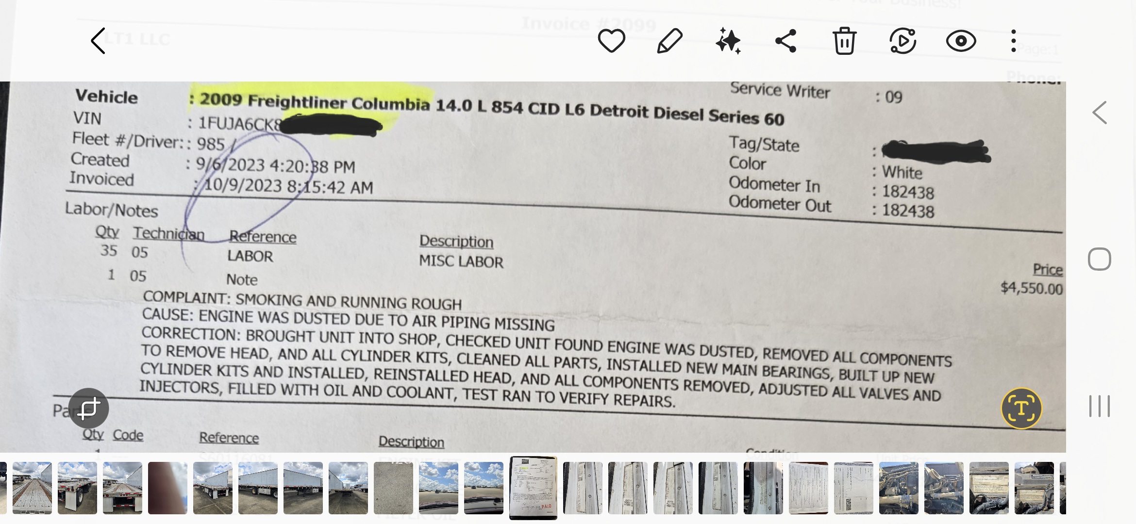 2009 FREIGHTLINER Columbia - view 17 of 17