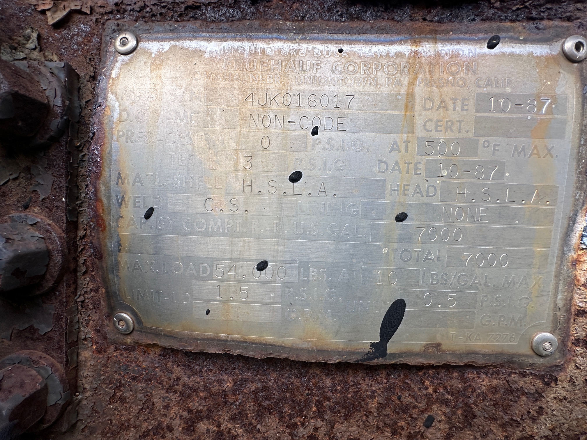 1988 FRUEHAUF 7000 Tanker - Image 23